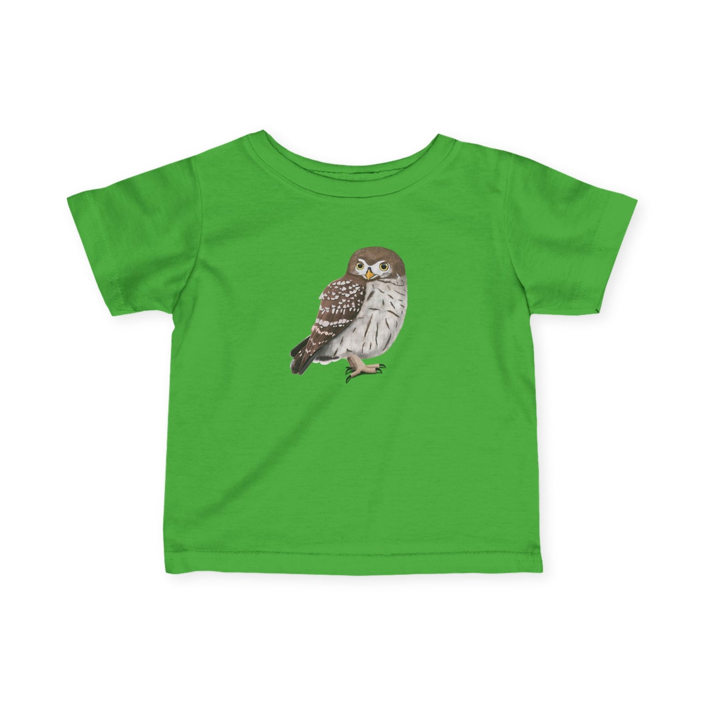Süßes Eulen Vogel Tiermotiv T-Shirt für Babys und Kleinkinder