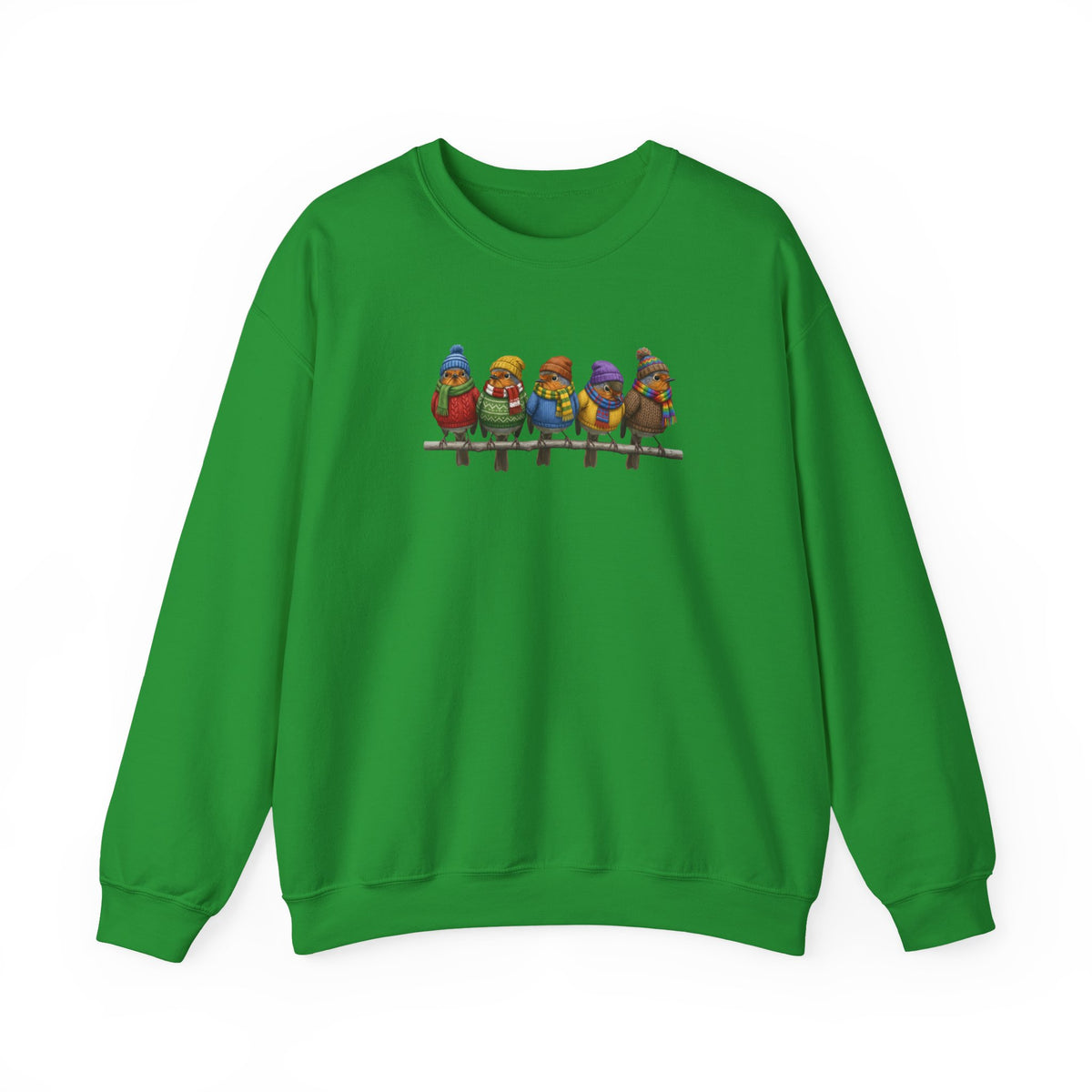 Robin Sweatshirt | Bird Watcher Crewneck | Unisex Songbirds Wearing Knit Gift for Bird Lovers