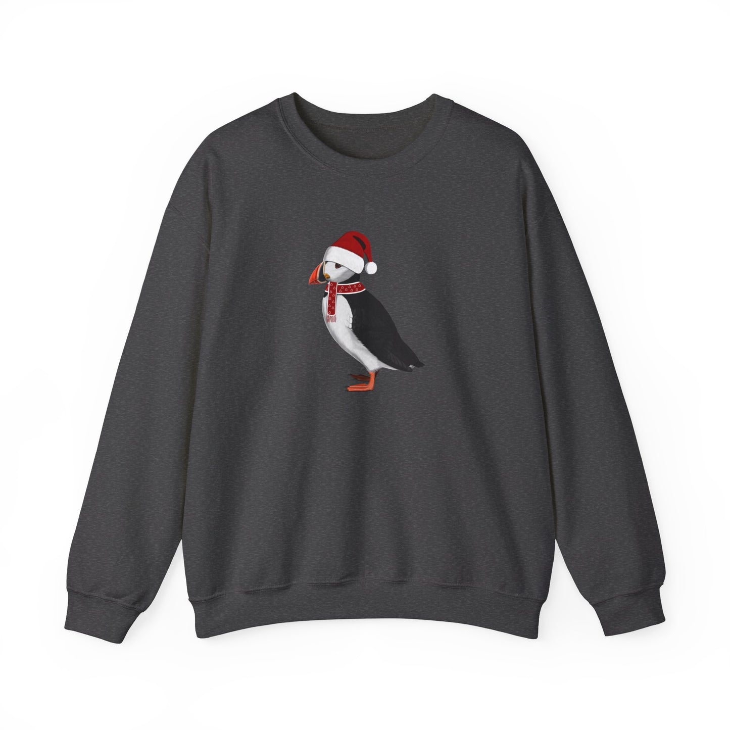 Puffin Sweatshirt – christmas, Crew neck