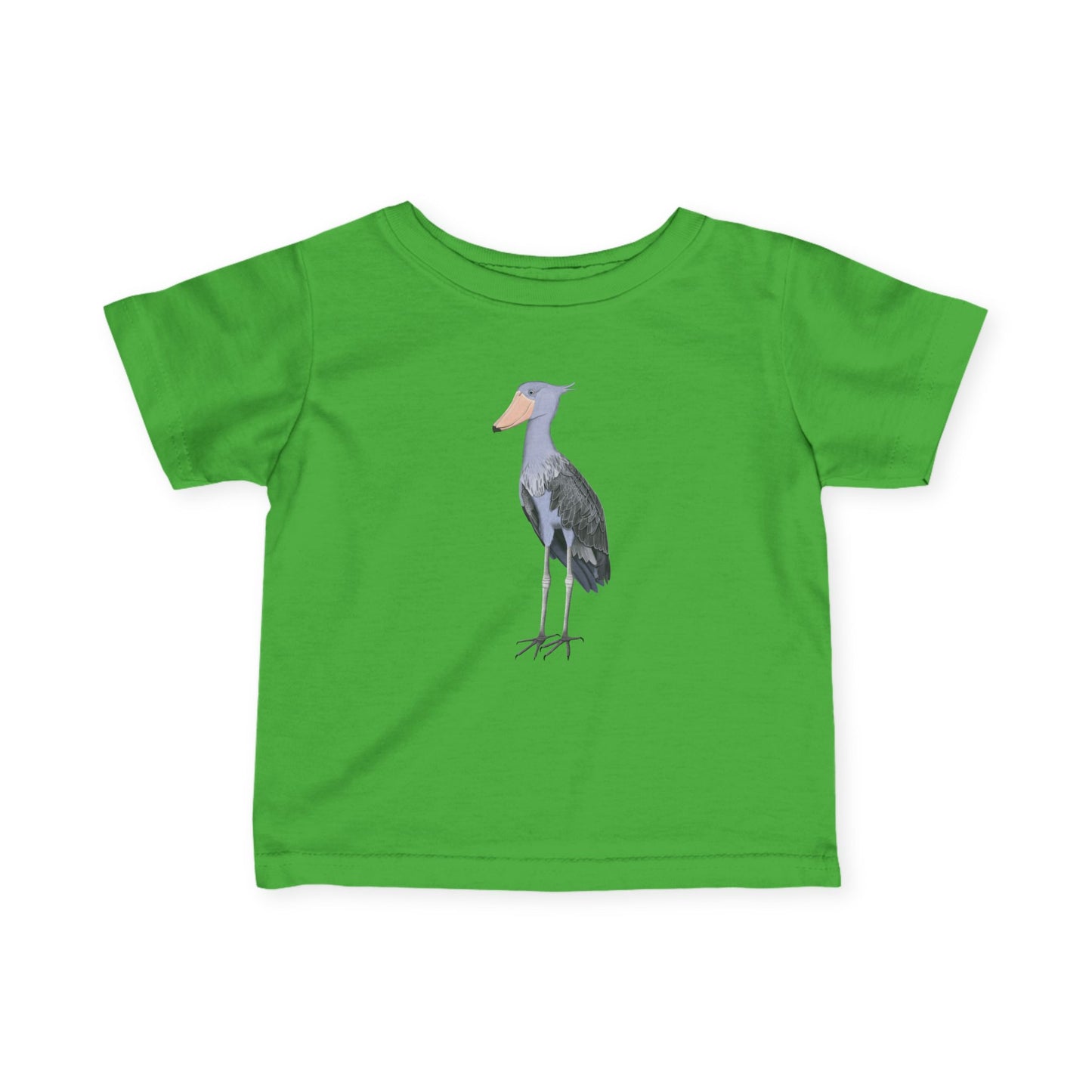 Süßes Schuhschnabel Vogel Tiermotiv T-Shirt für Babys und Kleinkinder