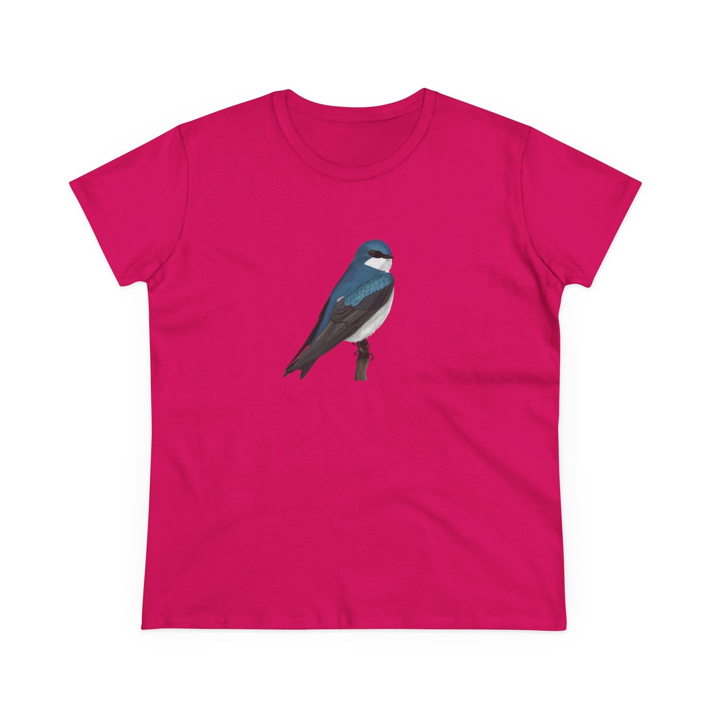 Tree Swallow Bird Design for Birdwatchers and Bird Lovers Women's T-Shirt