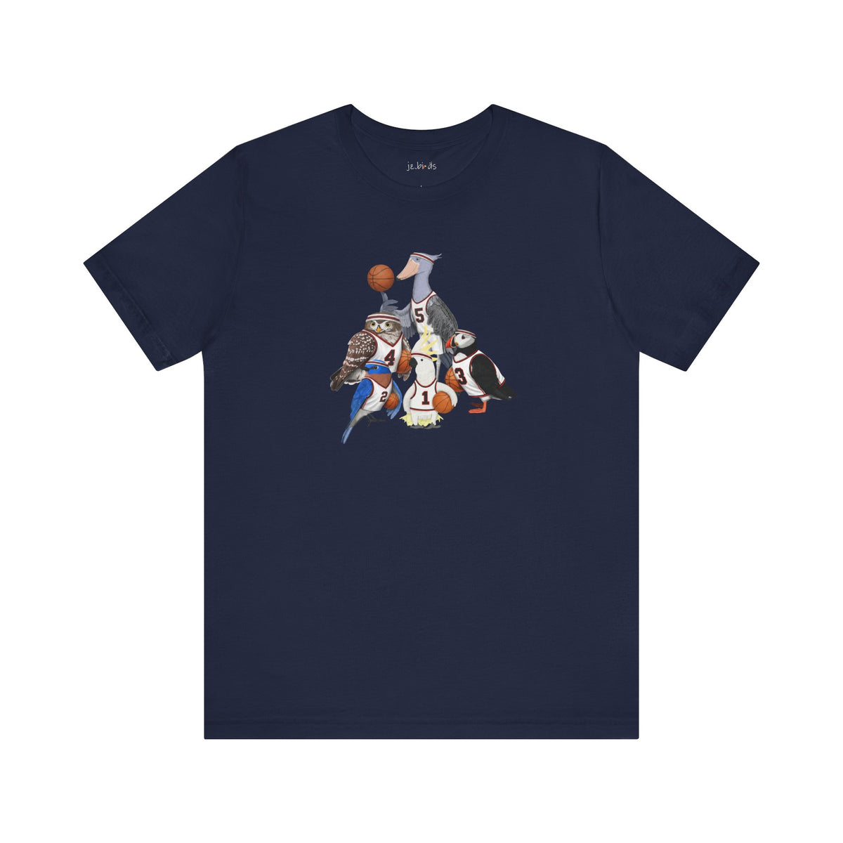 Funny Basketball Bird T-Shirt – Unique Hoops Fan Gift – Soft, Unisex Tee for Players & Fans –