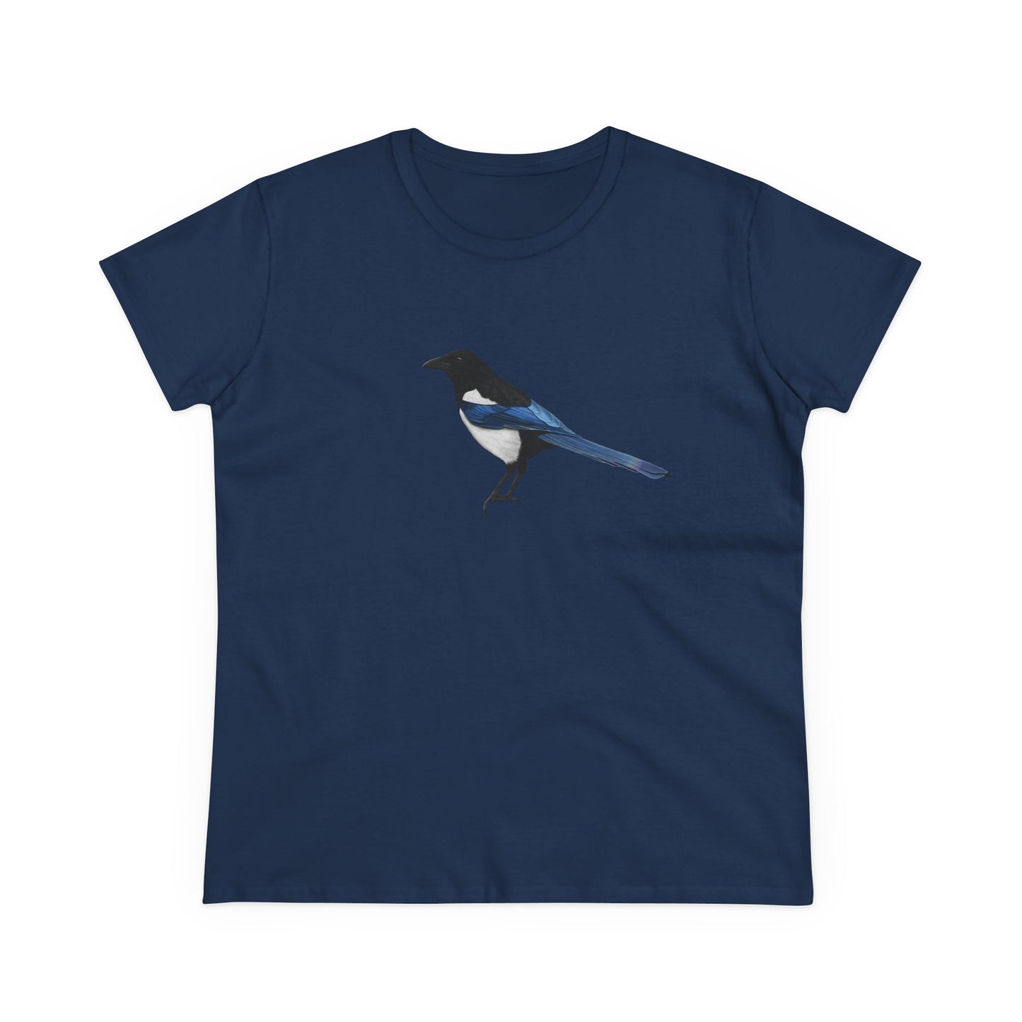 Magpie Bird Design for Birdwatchers and Bird Lovers Women's T-Shirt