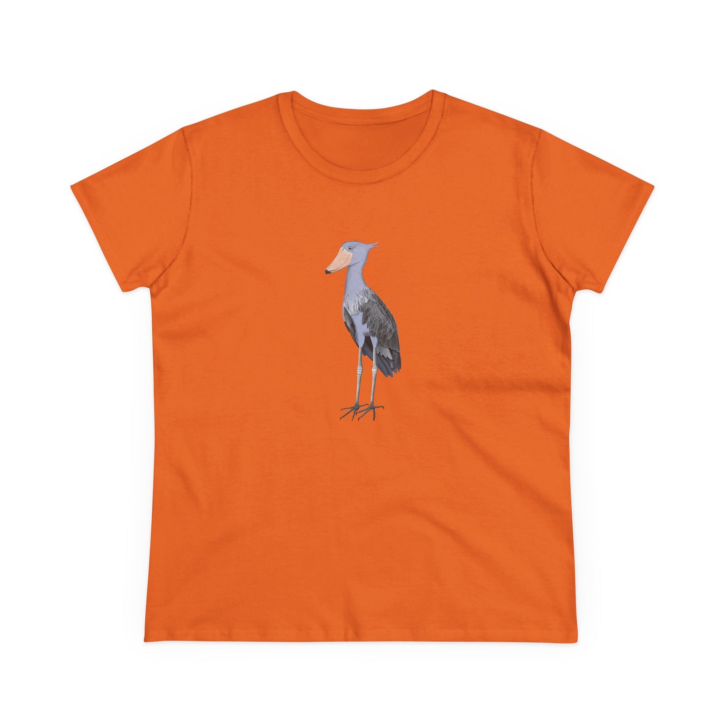 Shoebill Bird Design for Birdwatchers and Bird Lovers Women's T-Shirt