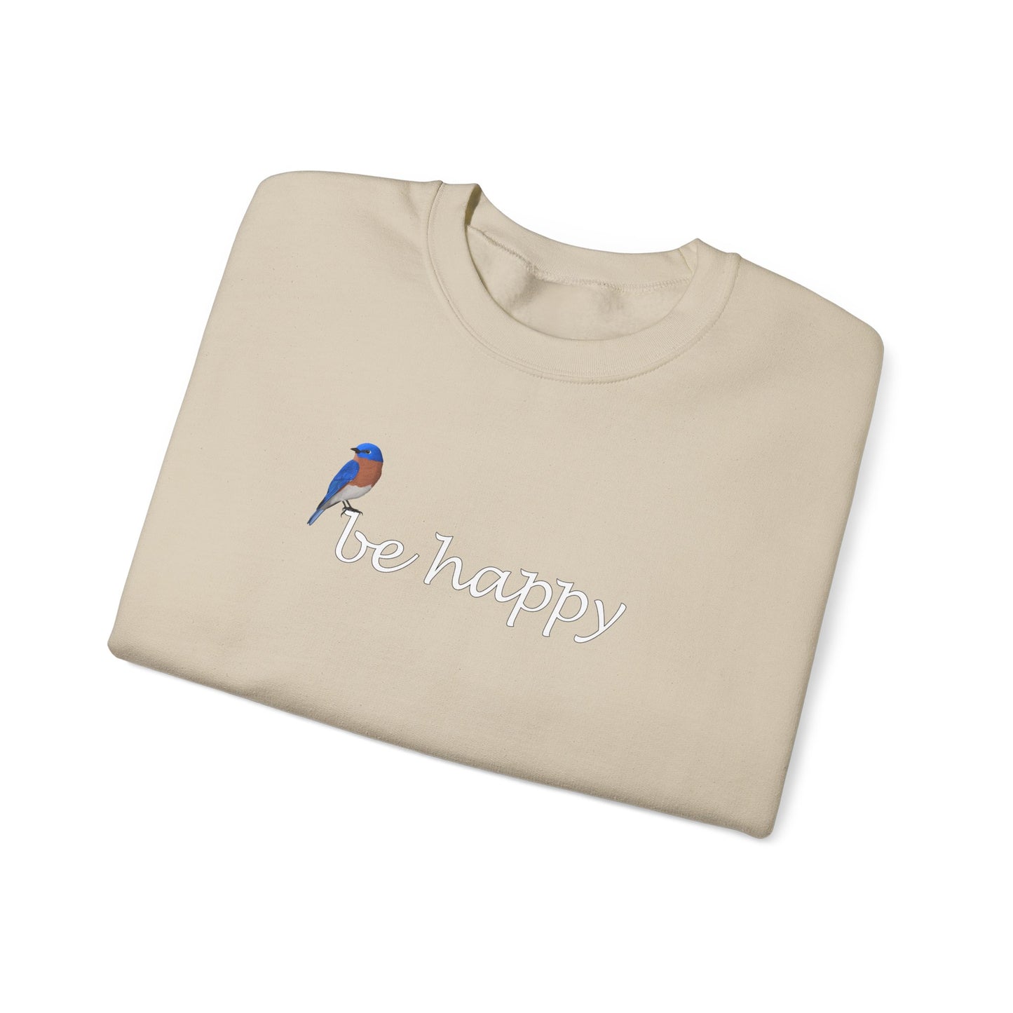 Bluebird Be Happy Bird Birding & Birdwatching Sweatshirt