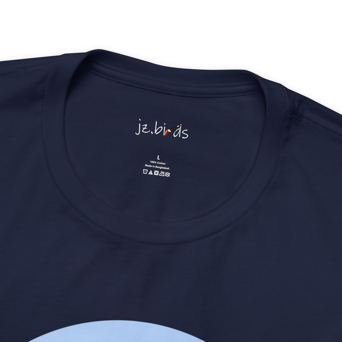 Chickadee and Summer Flowers Bird Tee