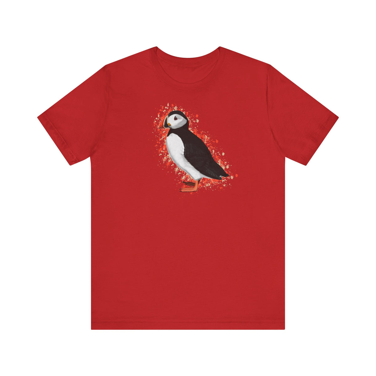 Papageitaucher Vogel T-Shirt für Vogelfreunde – bird graphic tee,