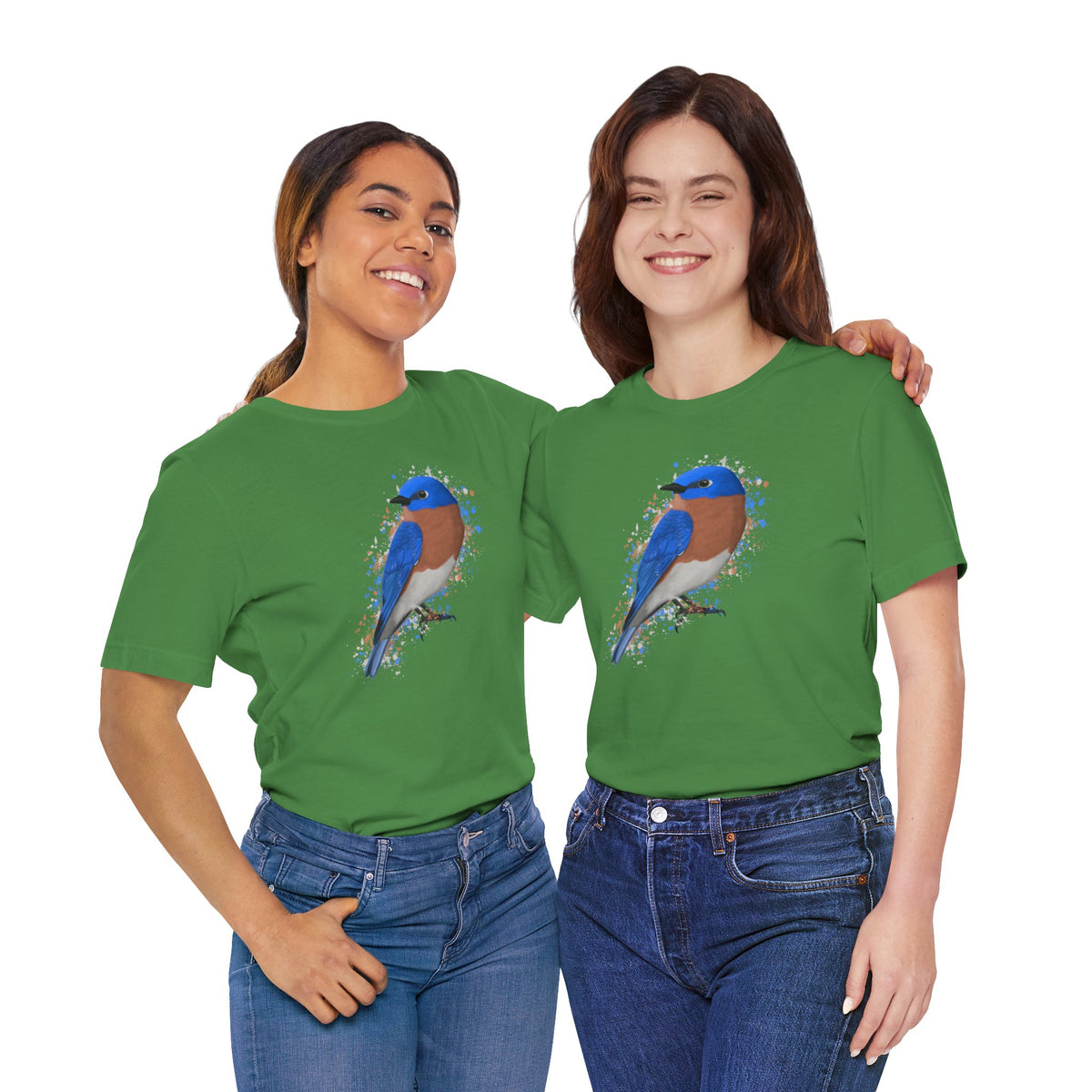 ルリツグミの鳥Tシャツ