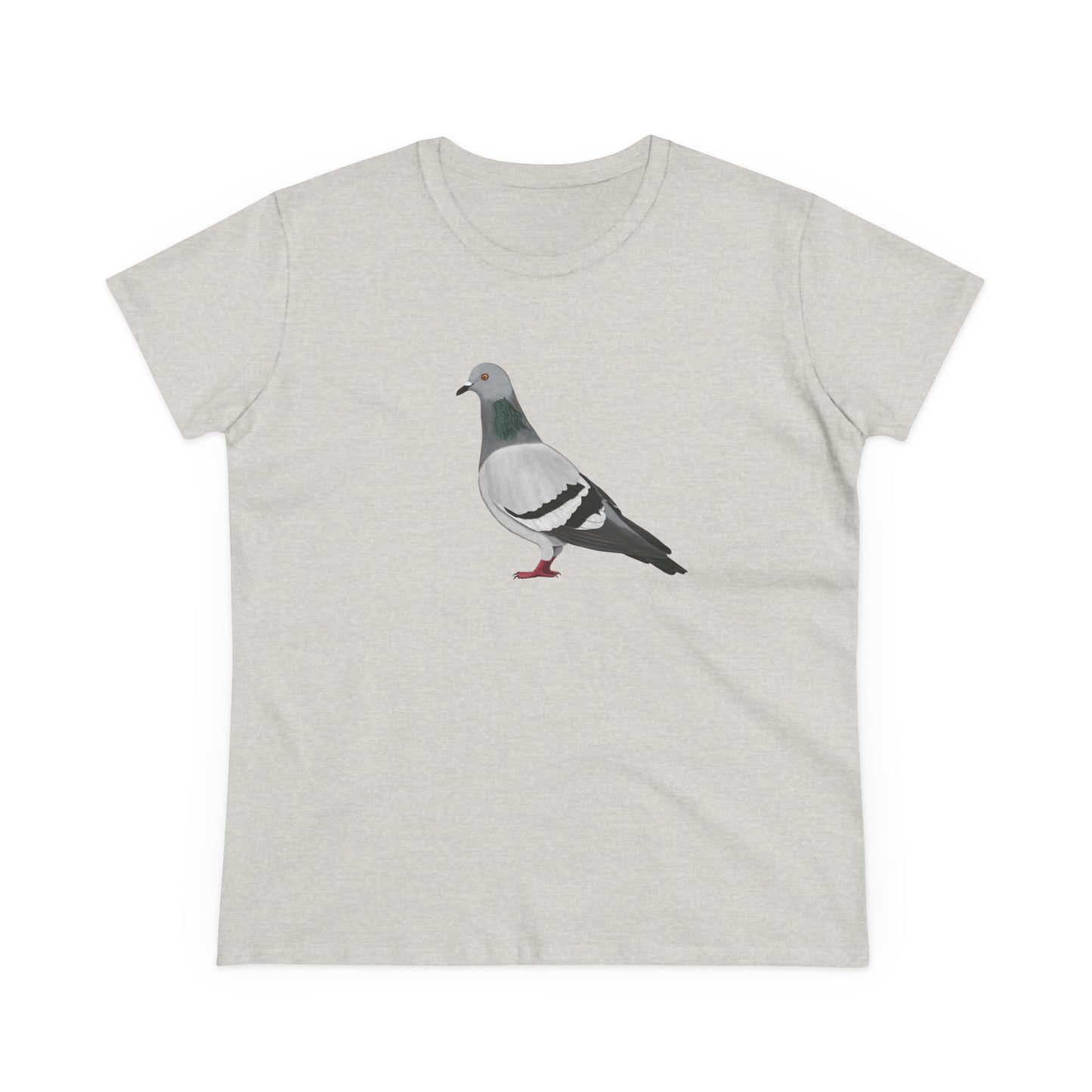 Pigeon Bird Design for Birdwatchers and Bird Lovers Women's T-Shirt