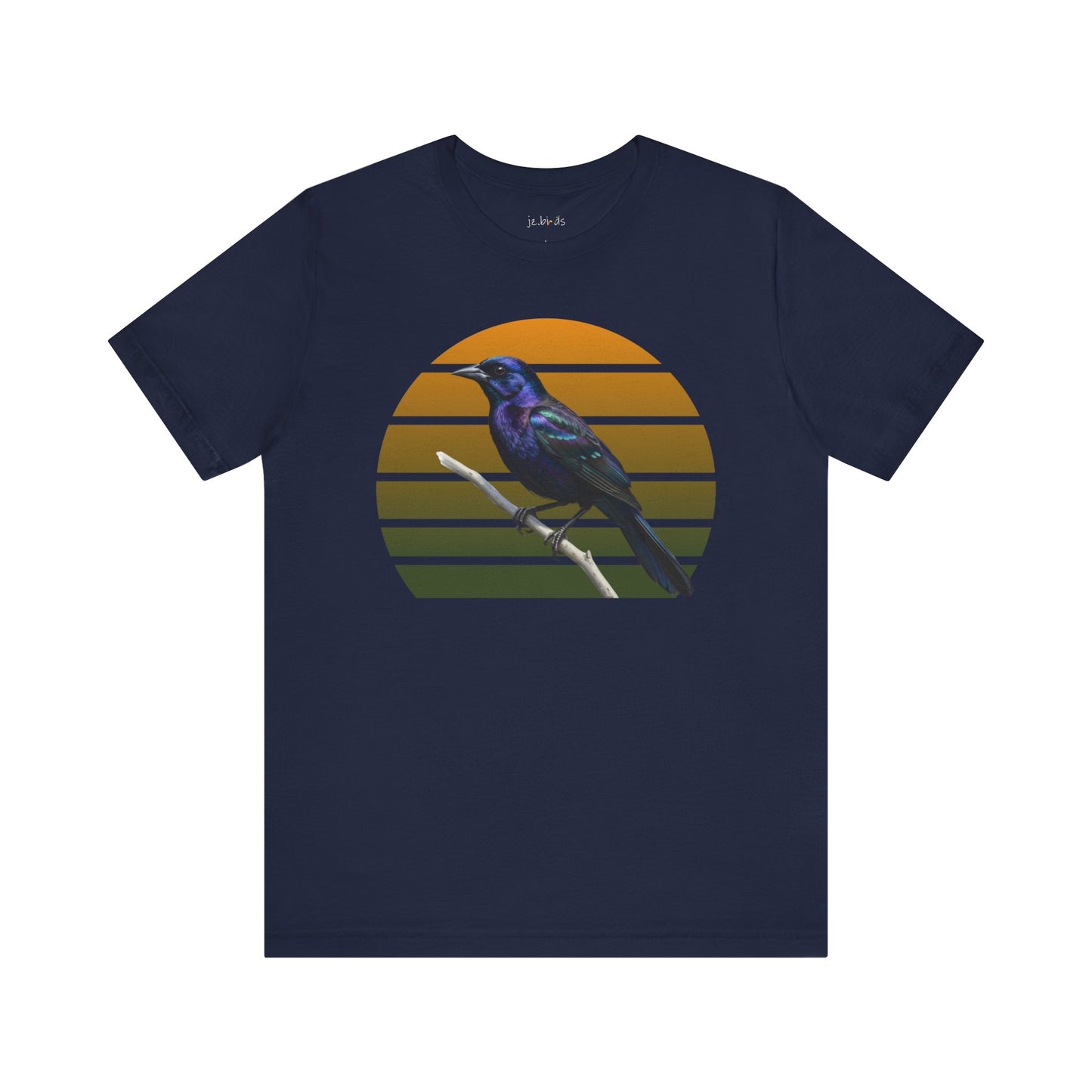 Grackle T-Shirt | Unisex Retail Fit Bird Lover Tee | Wildlife Birder Gift