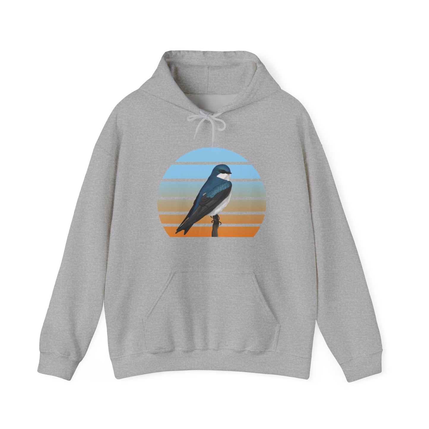 Tree Swallow Hoodie – bird and DTG style