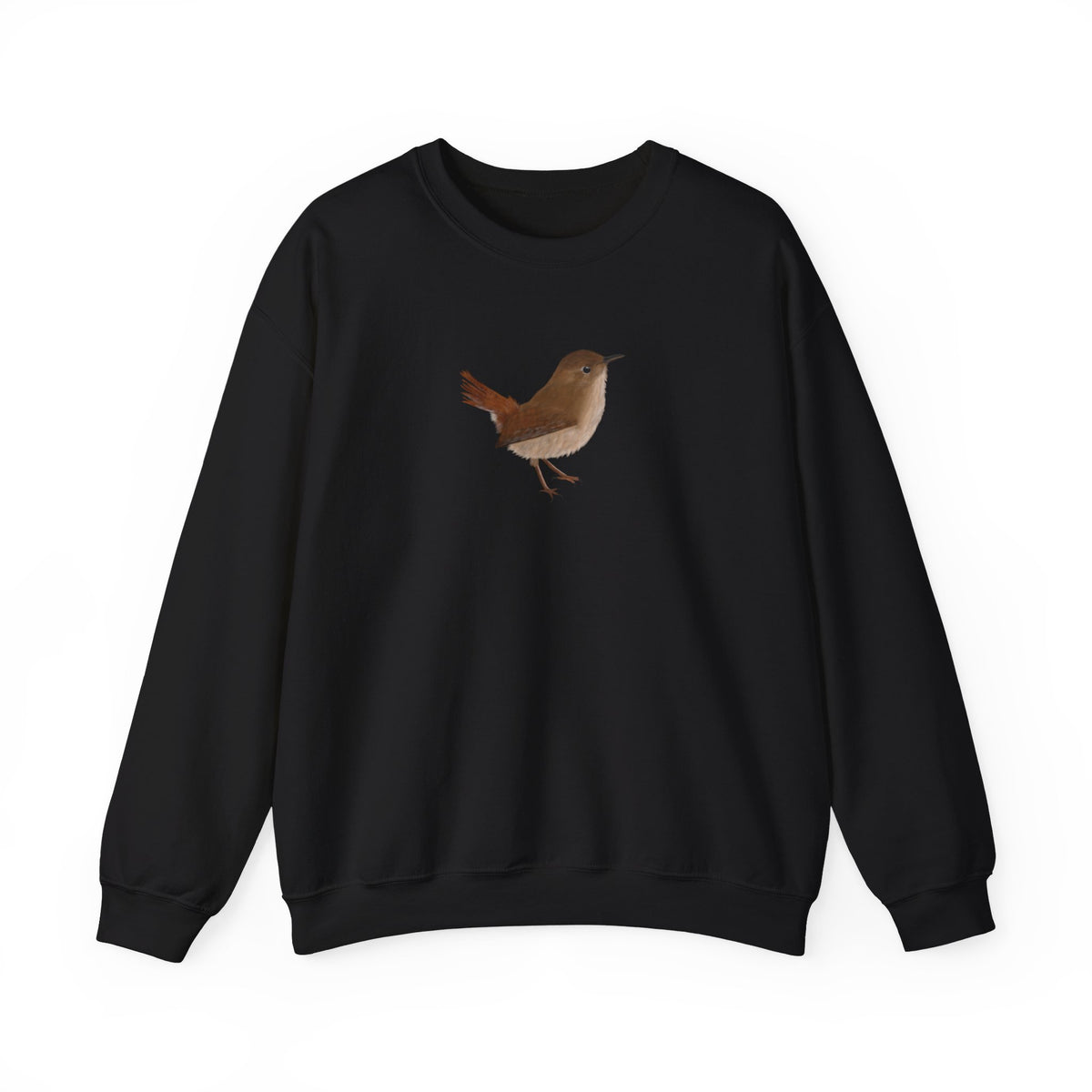 Wren Bird Watcher Biologist Crewneck Sweatshirt