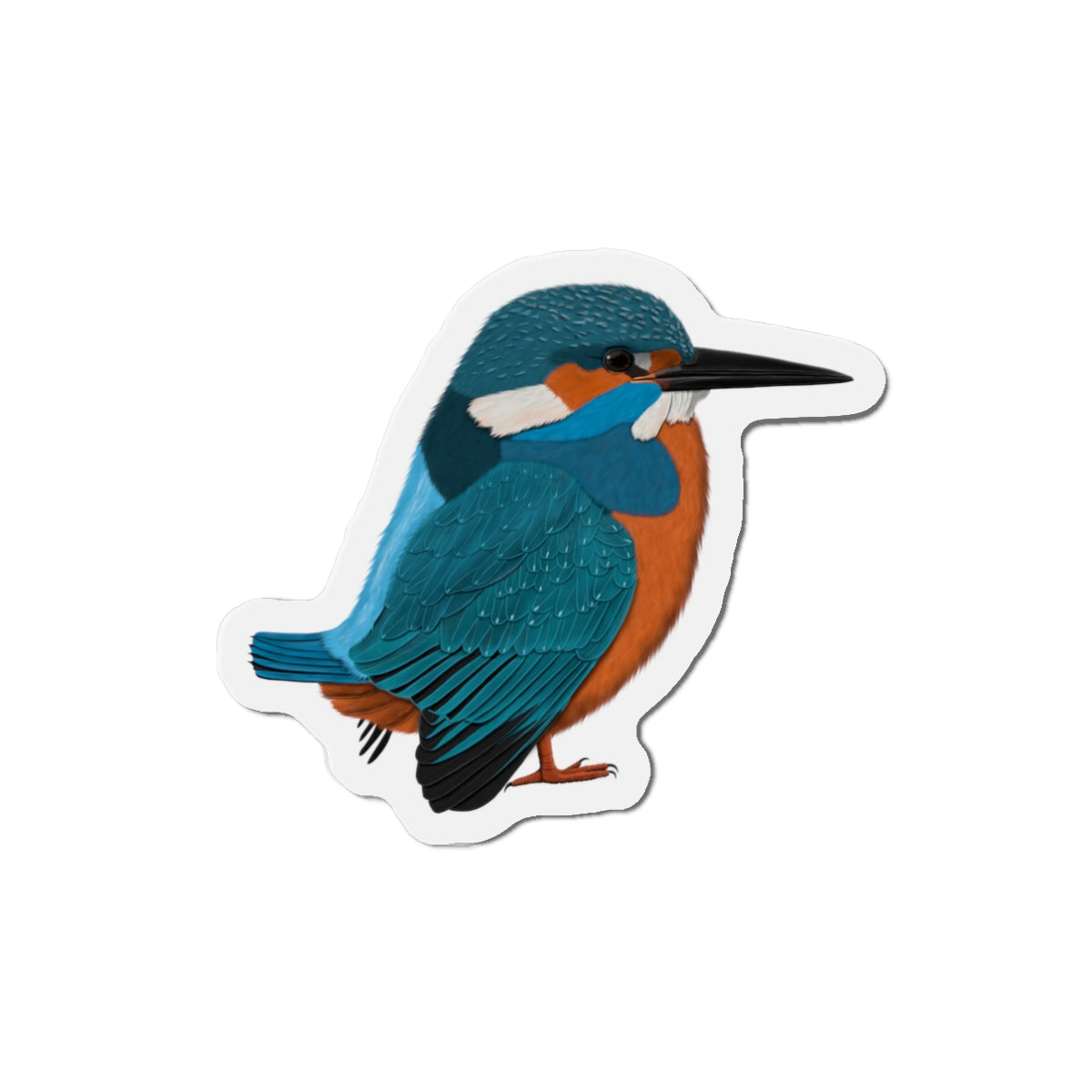 Kingfisher Home Decor – Bird Magnet