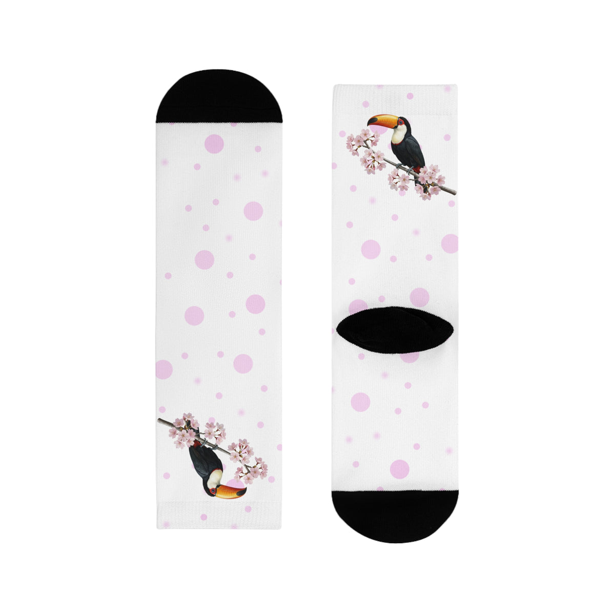 Tukan Socken mit Accessories Hintergrund