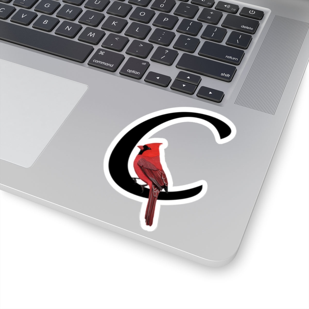 Cardinal Paper products – Letter C Bird Kiss-Cut Sticker