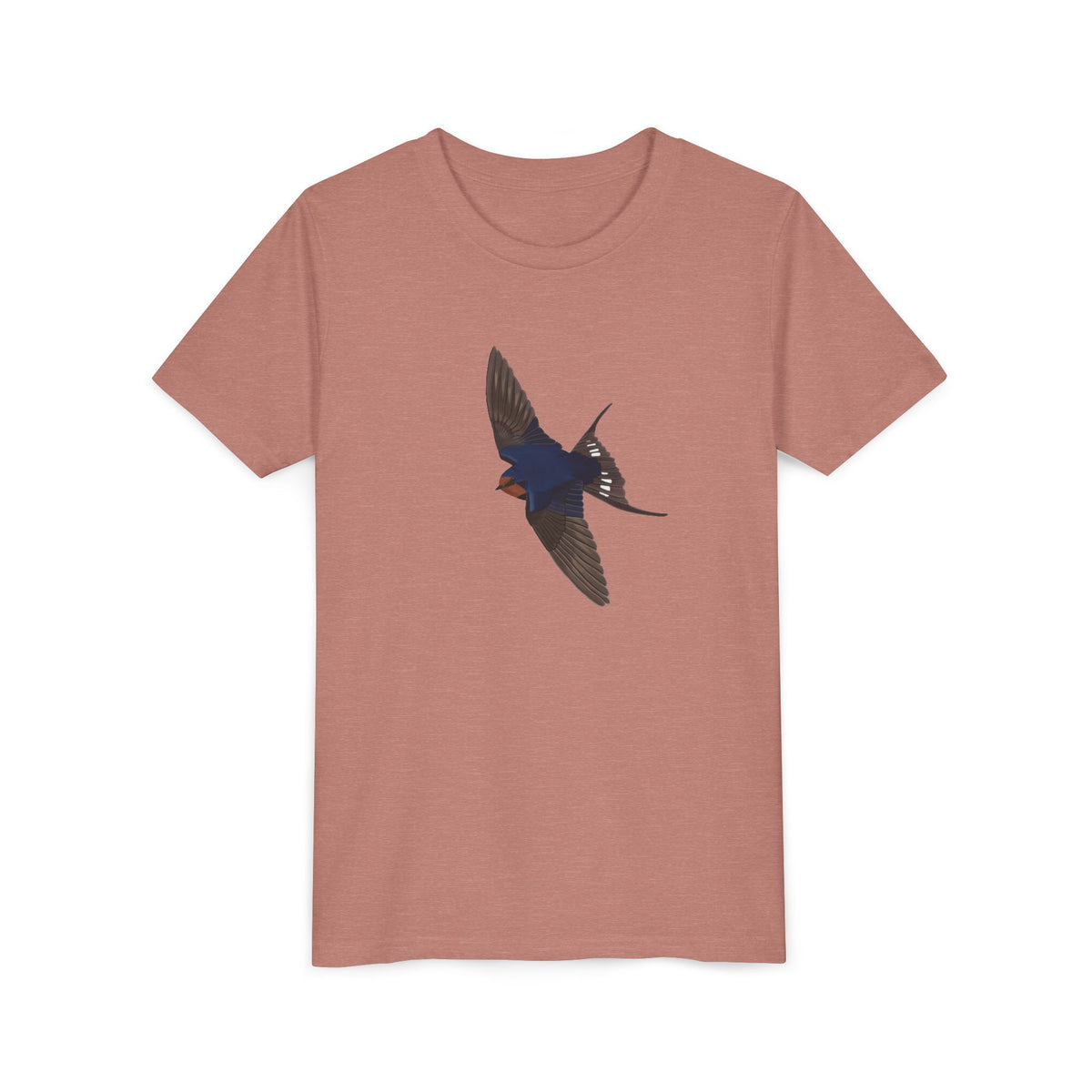 Barn Swallow Kids T-Shirts in Black