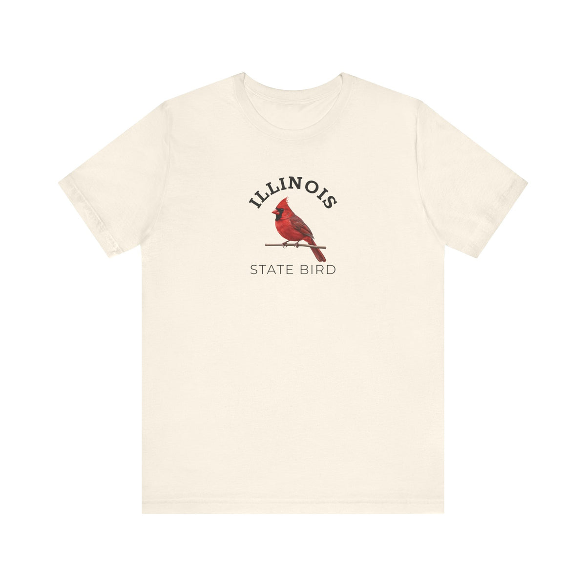 Illinois Official State Bird Shirt | Northern Cardinal T-Shirt