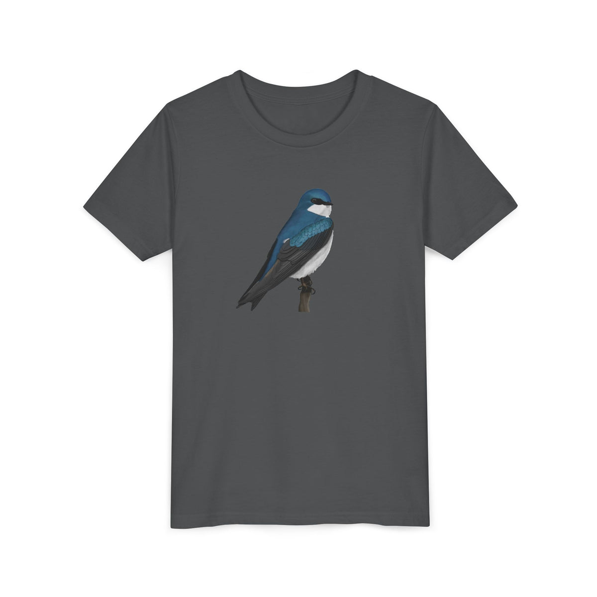 Tree Swallow Kids T-Shirts in Black