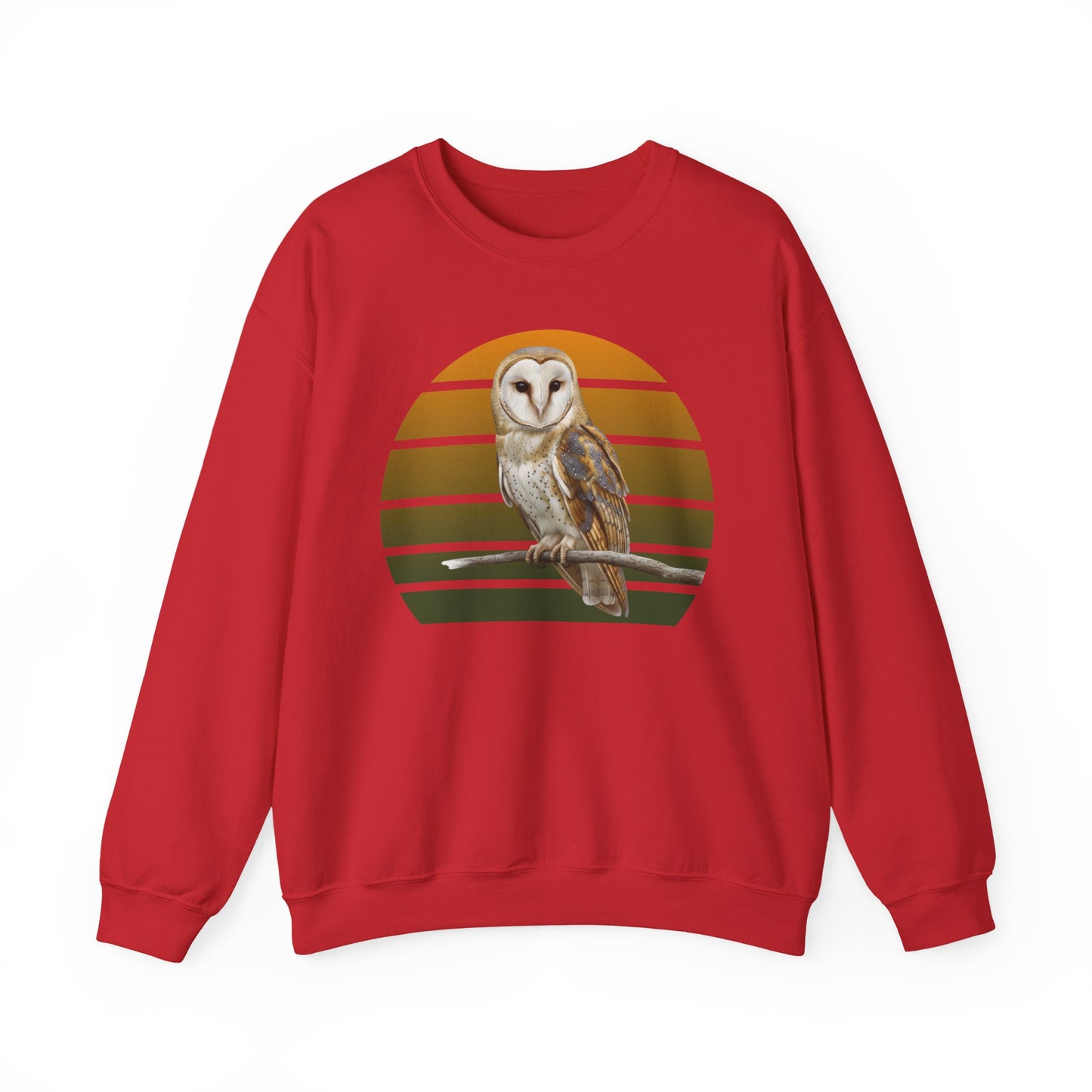 Barn Owl Sweatshirt | Bird Watcher Crewneck | Unisex Songbird Gift for Bird Lovers