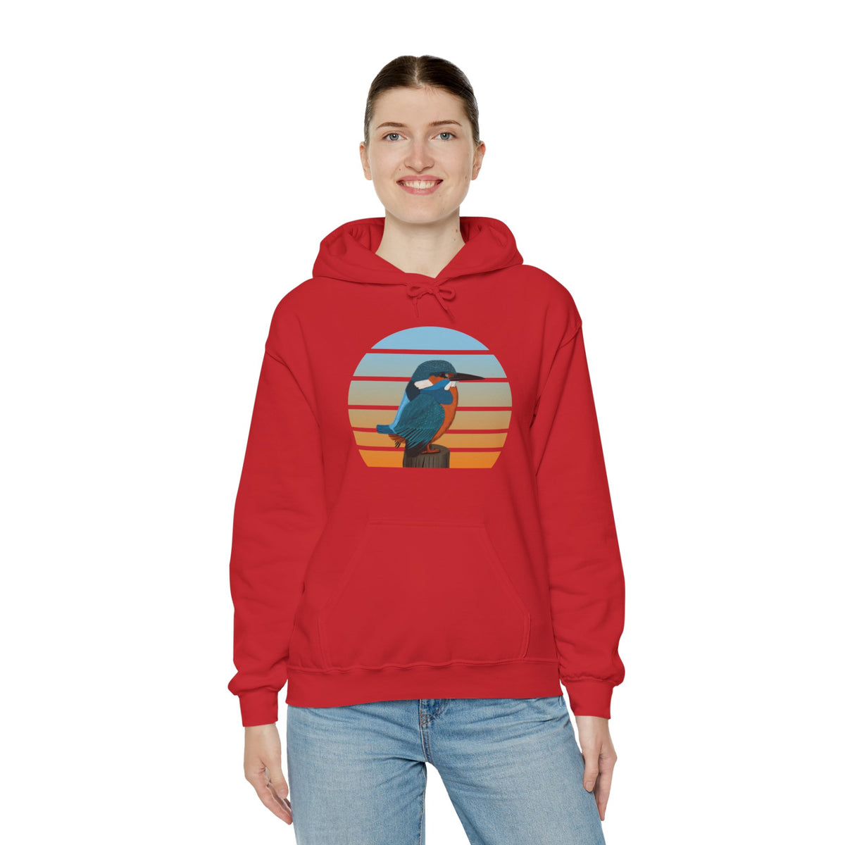 Kingfisher Bird Hoodie
