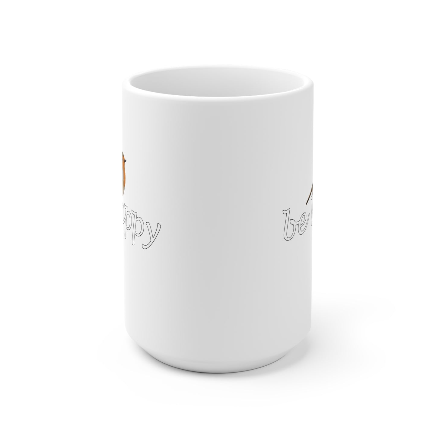 Rotkehlchen Tasse – 11 oz, 11oz