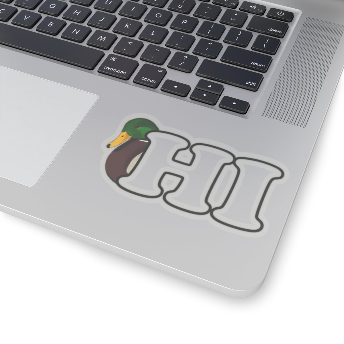 Mallard Hi Bird Kiss-Cut Sticker