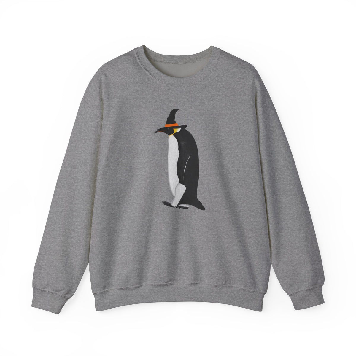 Penguin Halloween Birds Witch Birdwatcher Sweatshirt