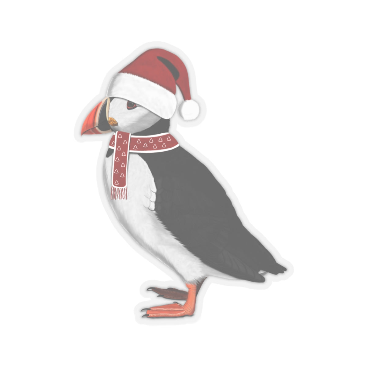 Puffin Christmas Stickers on Fall Bestsellers background