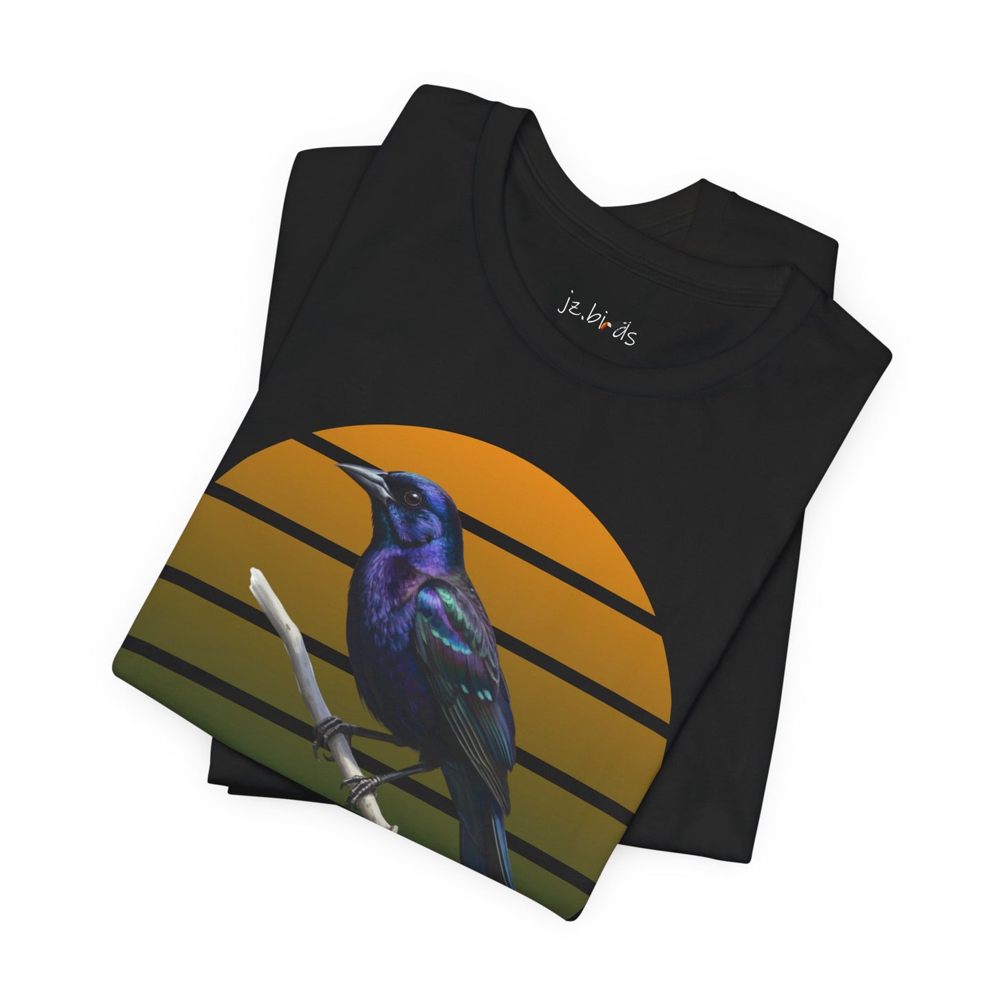 Grackle T-Shirt | Unisex Retail Fit Bird Lover Tee | Wildlife Birder Gift