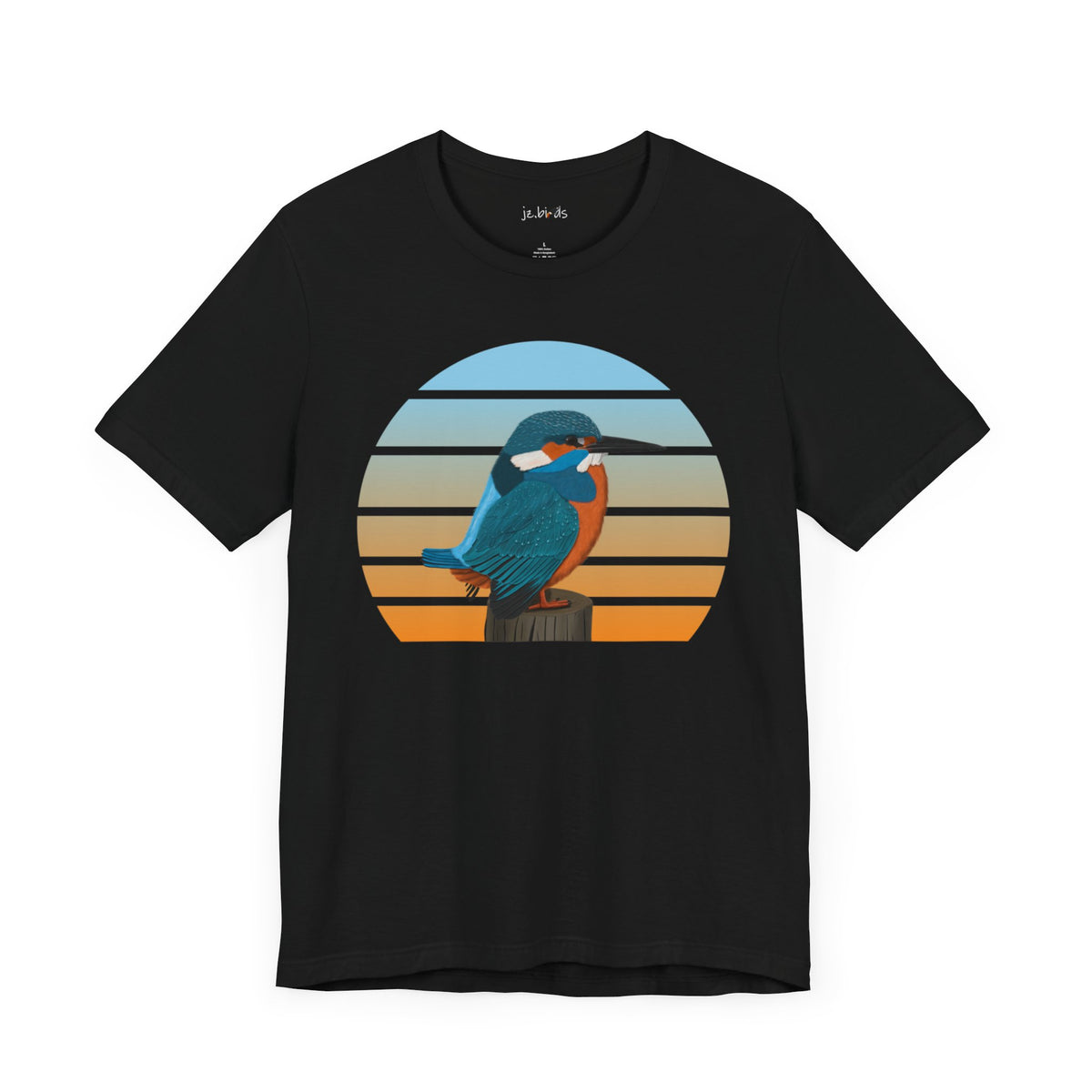 Kingfisher Birdwatcher Bird T-Shirt
