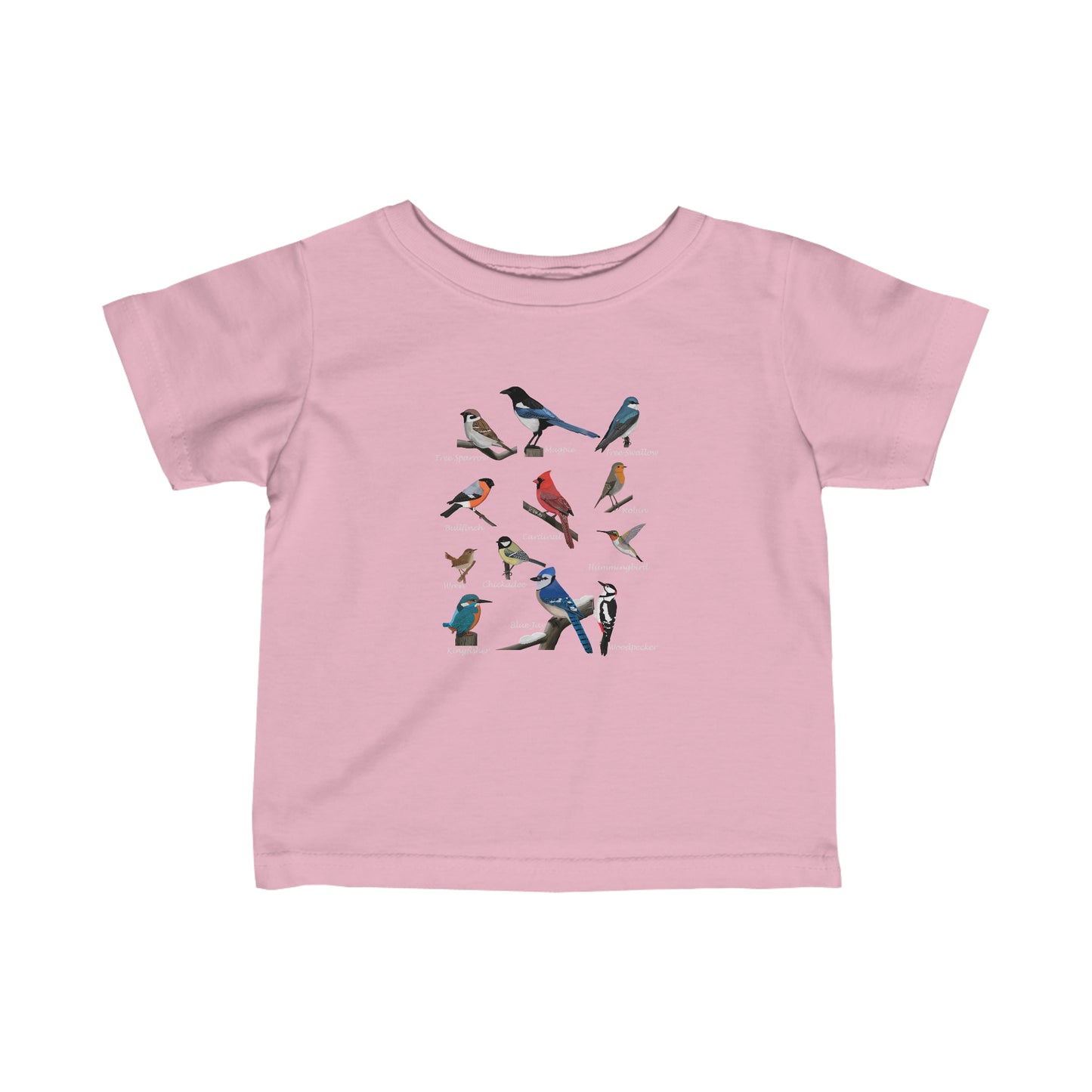Garden Birds Baby & Toddler Fine Jersey Tee - jz.birds
