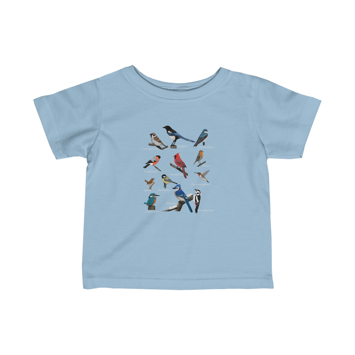 Garden Birds Baby & Toddler Fine Jersey Tee - jz.birds