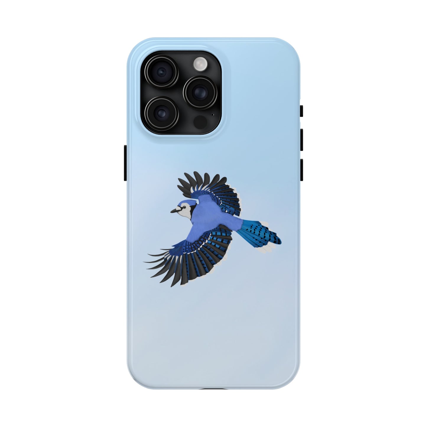 Blue Jay Bird Art Tough Phone Case