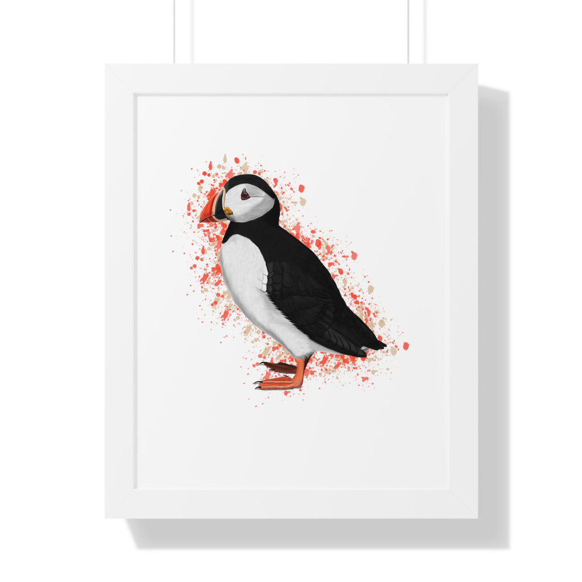 Puffin Bird Framed Poster