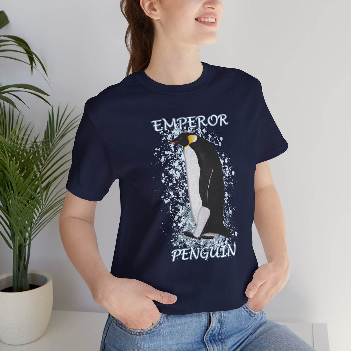 皇帝ペンギンのバードウォッチングとバードウォッチングのTシャツ