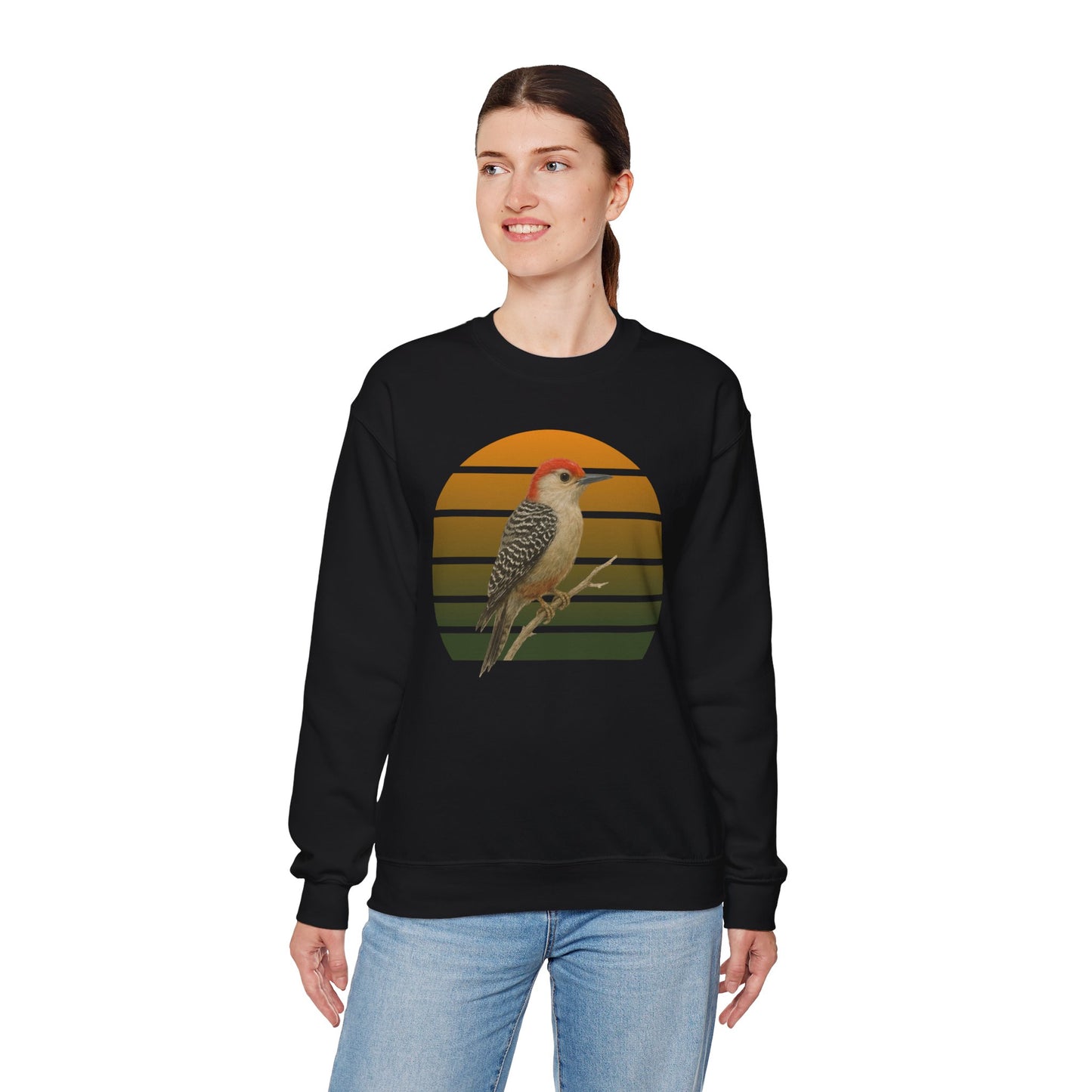 Red Bellied Woodpecker Bird Lover & Bird Watching Bird Sweatshirt