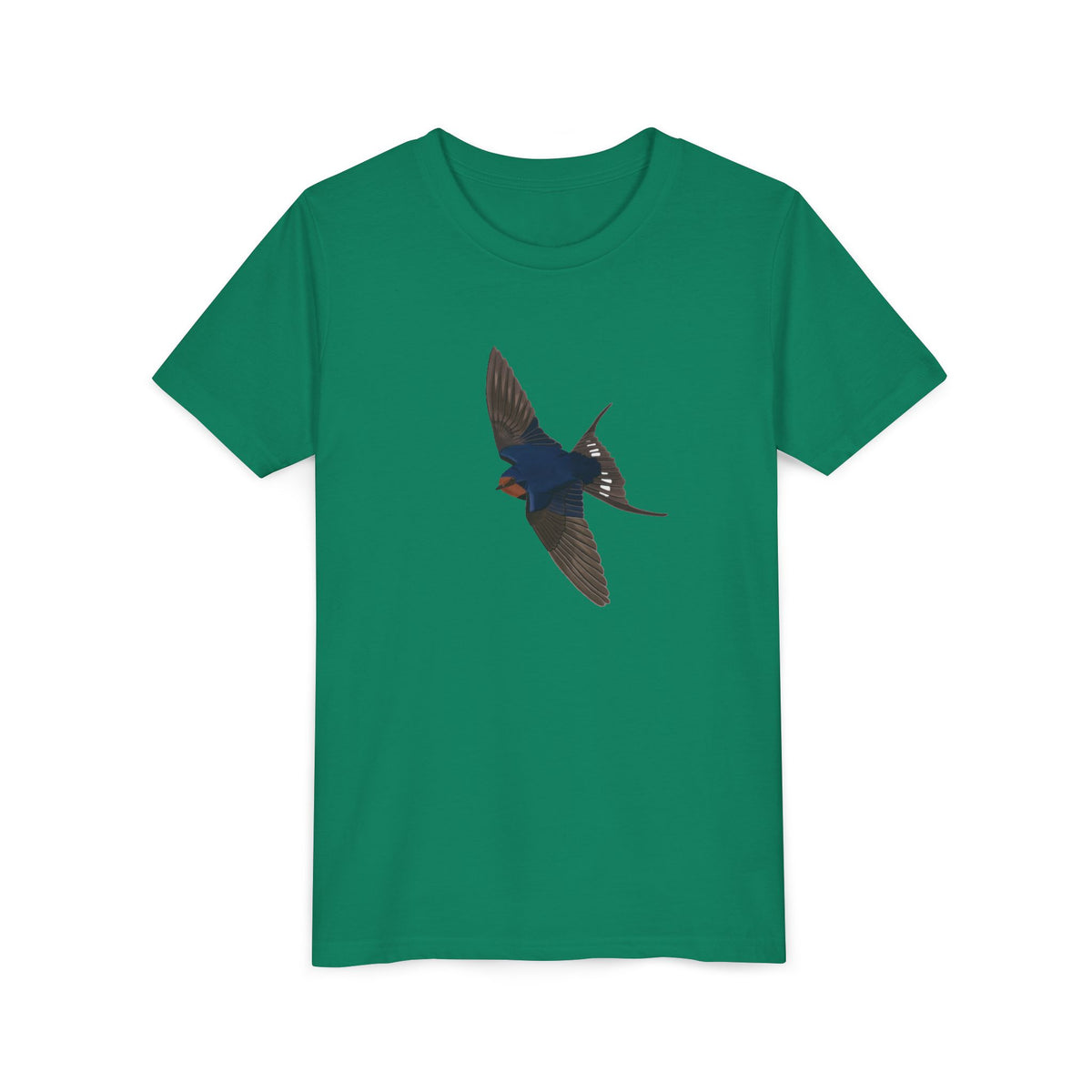Barn Swallow Birding & Birdwatching Bird Youth T-Shirt – Bright Kids Clothing, T-Shirts