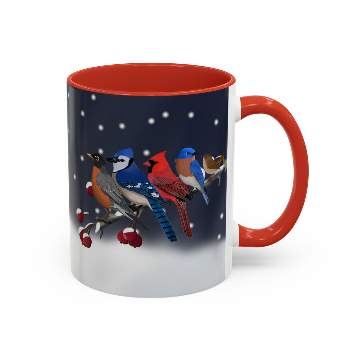 Backyard Birds Coffee Mug | Ceramic Christmas Gift for Bird Lovers