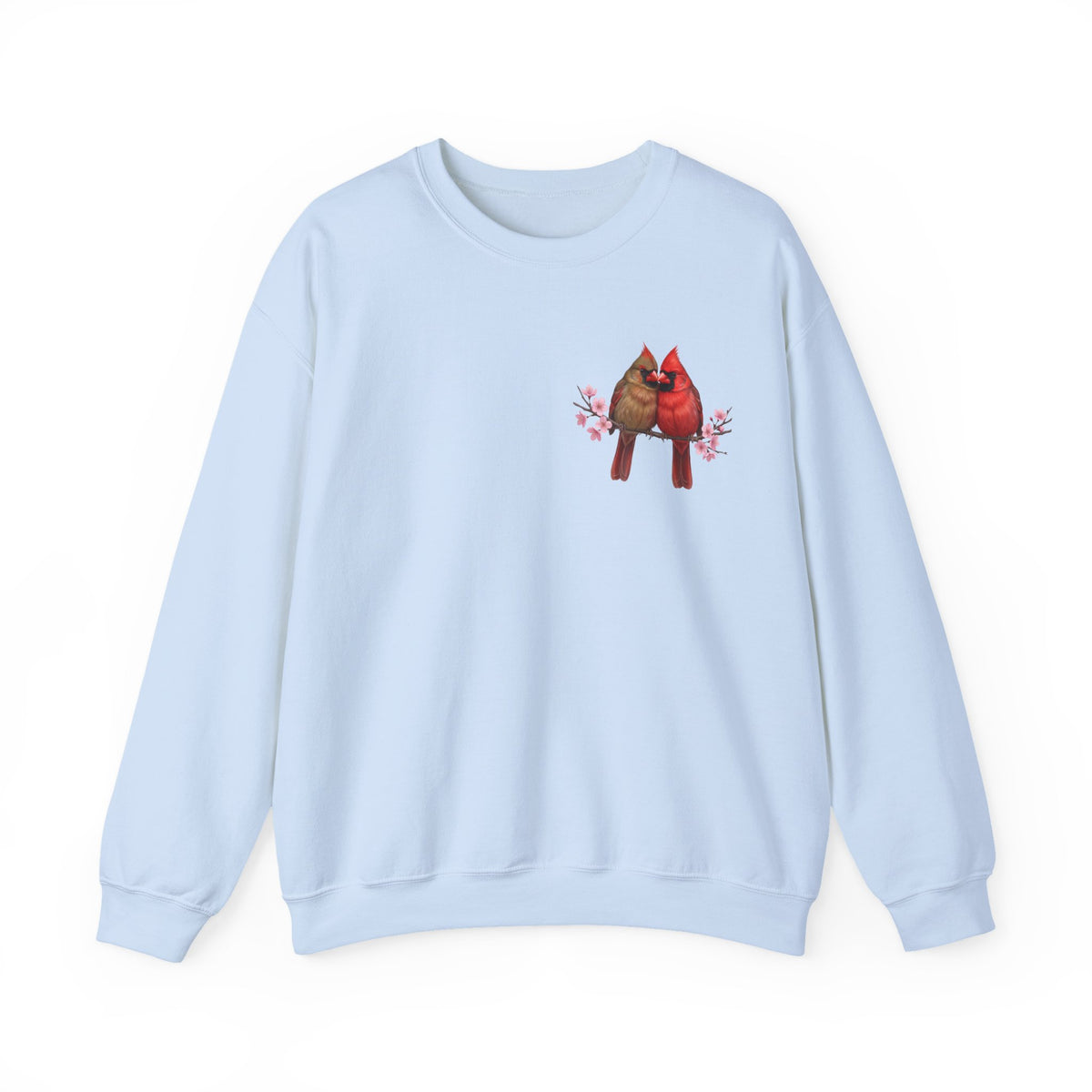 Cardinal Sweatshirt on Animal Lover Gift background