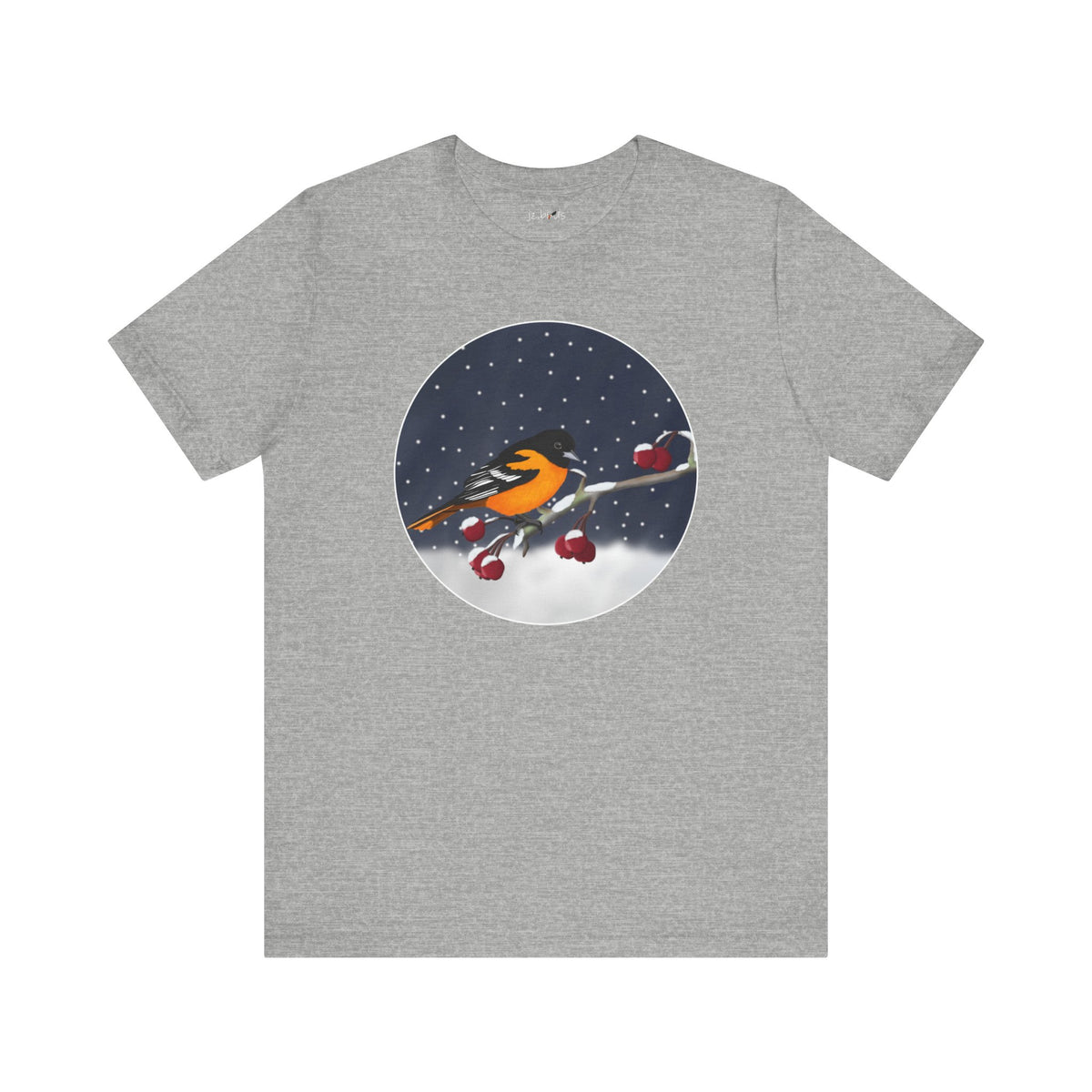 Baltimore Oriole T-Shirt in Asphalt