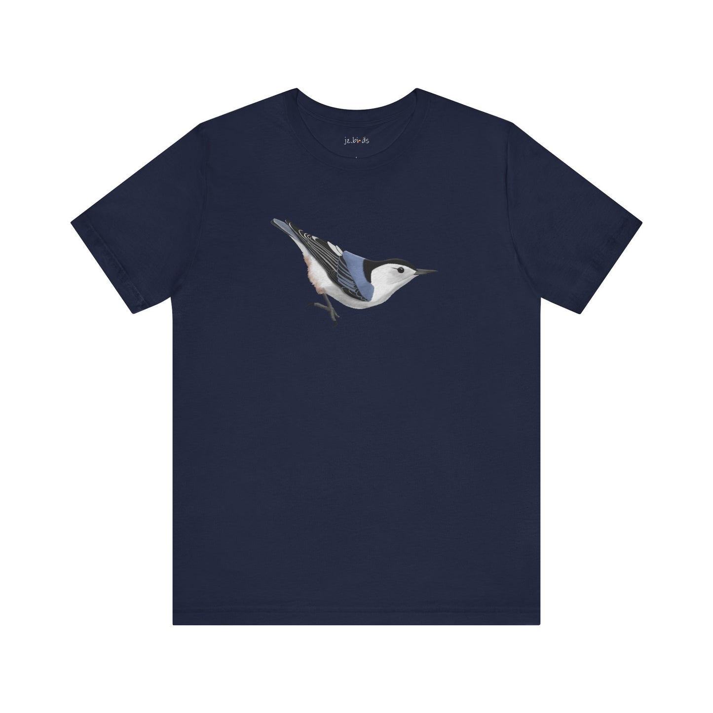 White Breasted Nuthatch Birding & Birdwatching Bird T-Shirt