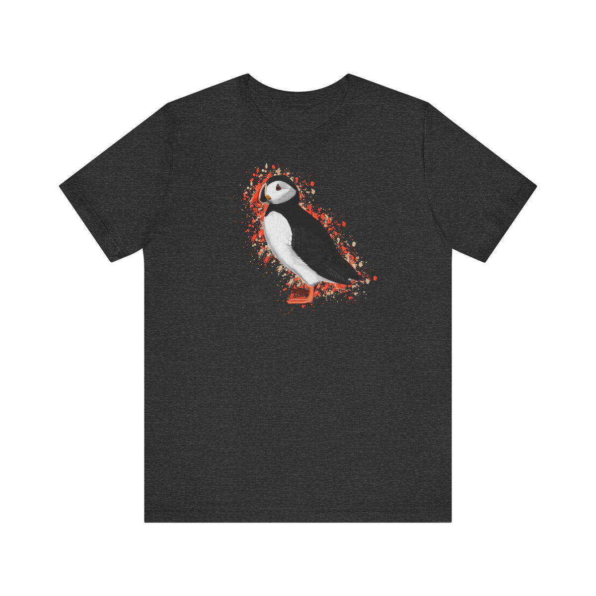 Papageitaucher T-Shirt mit bird graphic tee Hintergrund