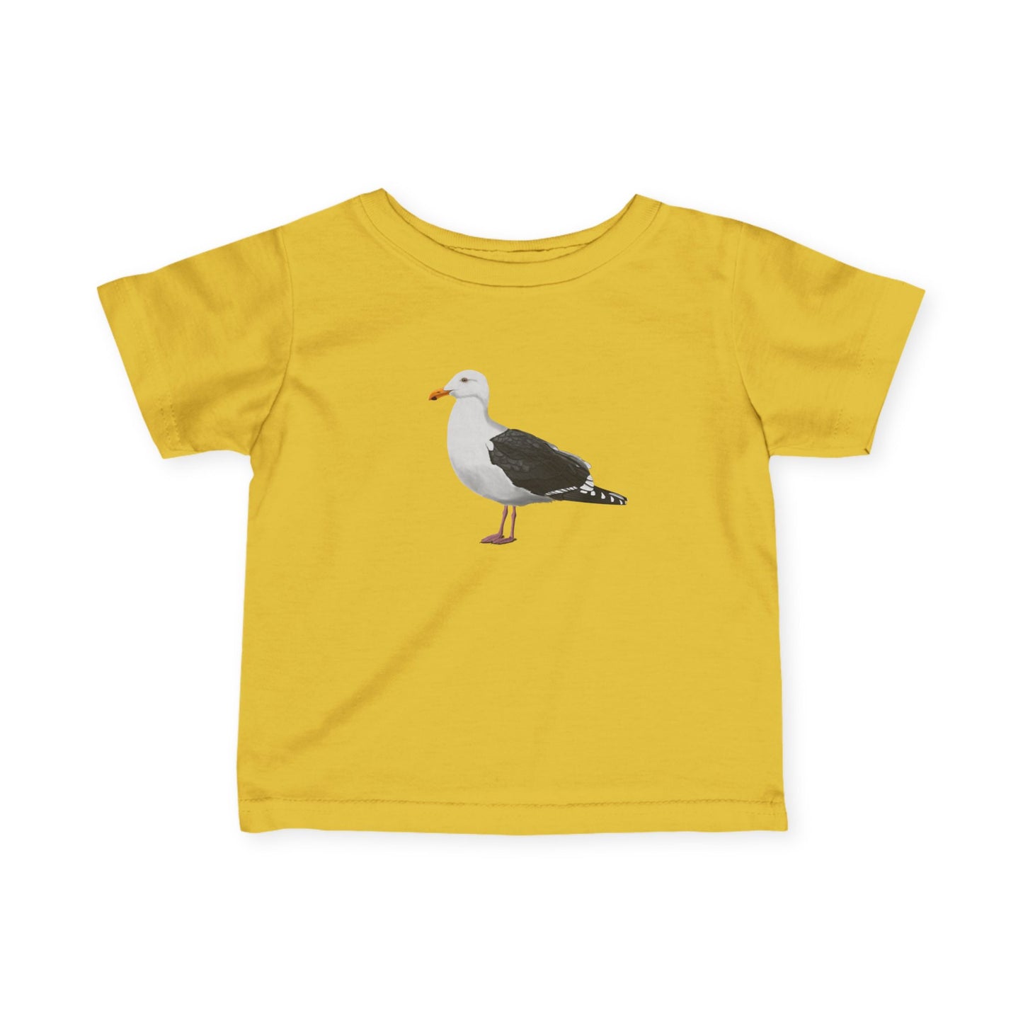 Süßes Möwe Vogel Tiermotiv T-Shirt für Babys und Kleinkinder