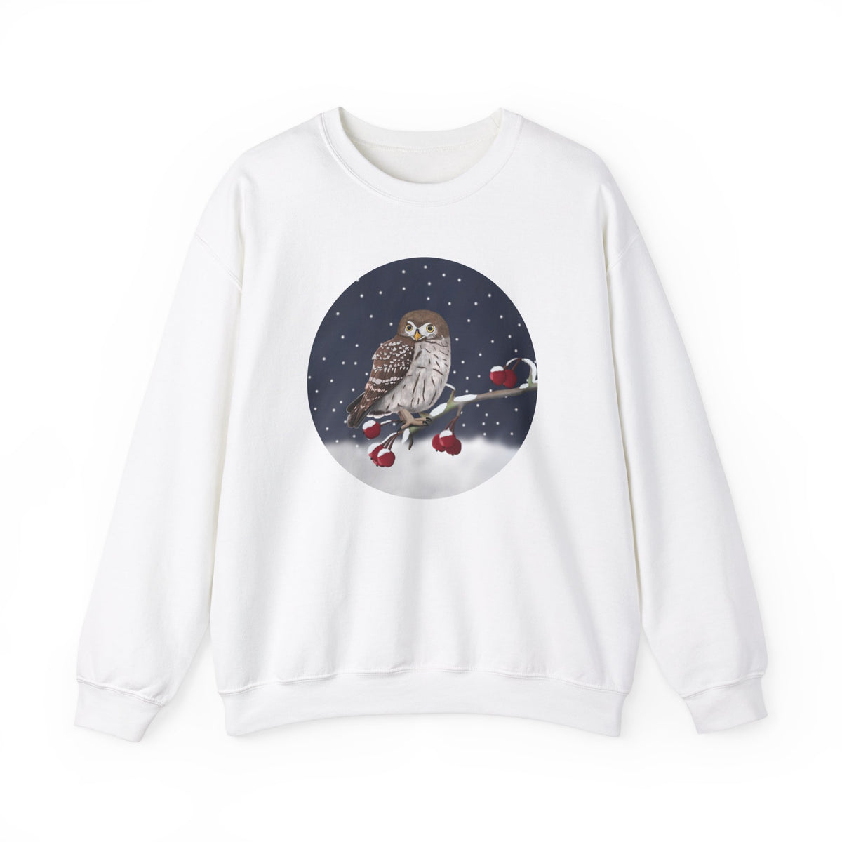 Owl Sweatshirt – christmas and bird style