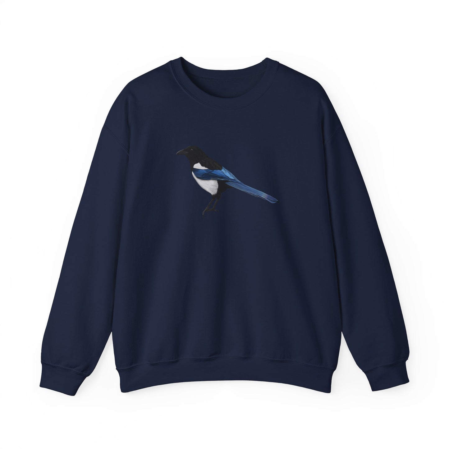 Magpie Bird Watcher Biologist Crewneck Sweatshirt