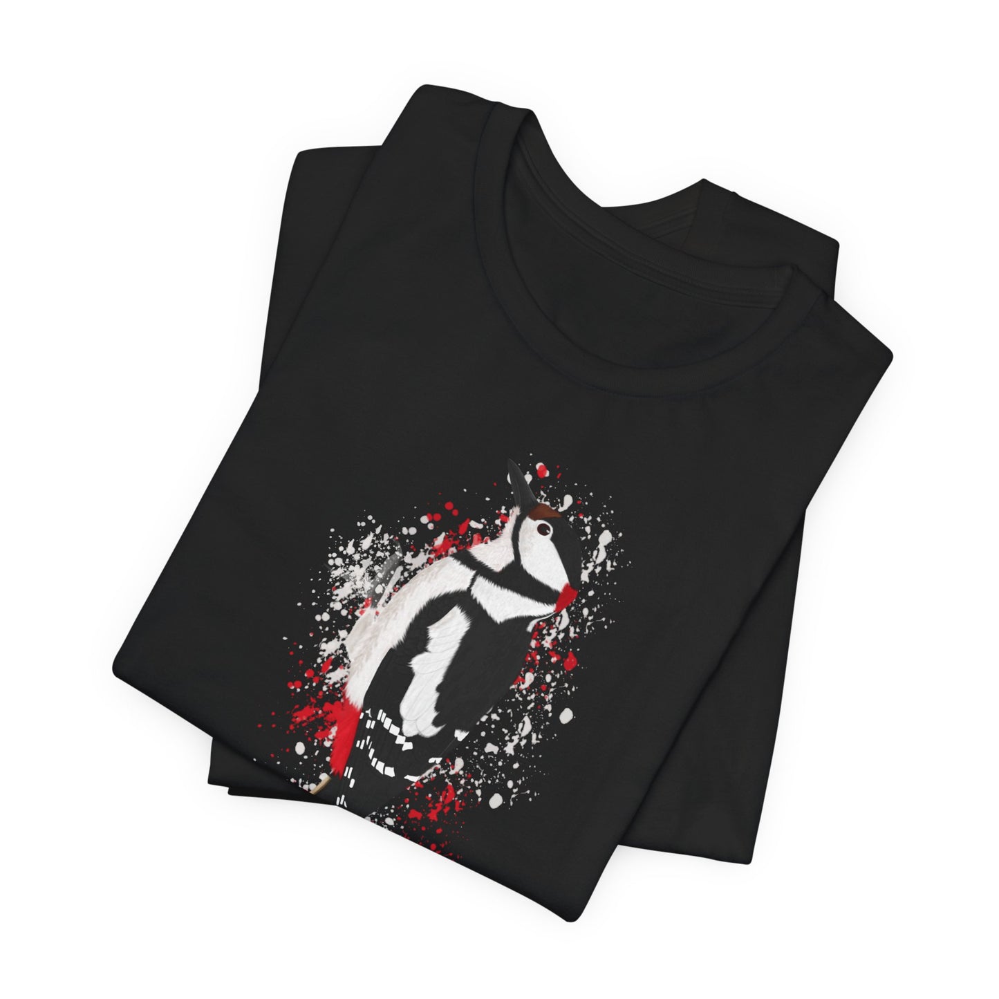 Buntspecht Vogel T-Shirt für Vogelfreunde