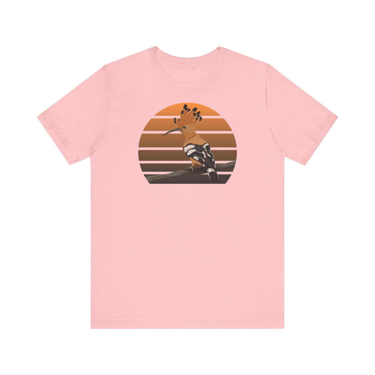 Wiedehopf Vogel T-Shirt – bird graphic tee und watching gear Stil
