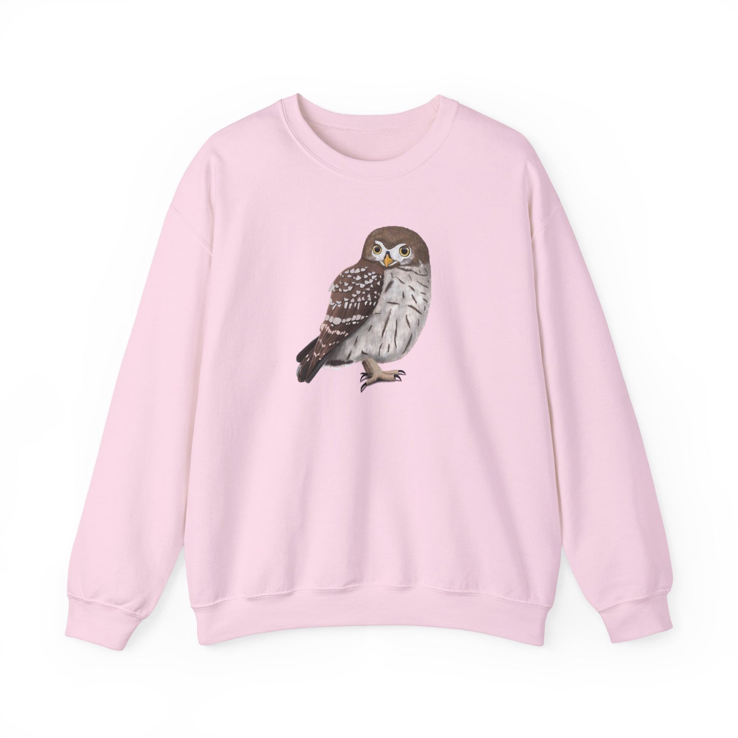 Owl Bird Watcher Biologist Crewneck Sweatshirt