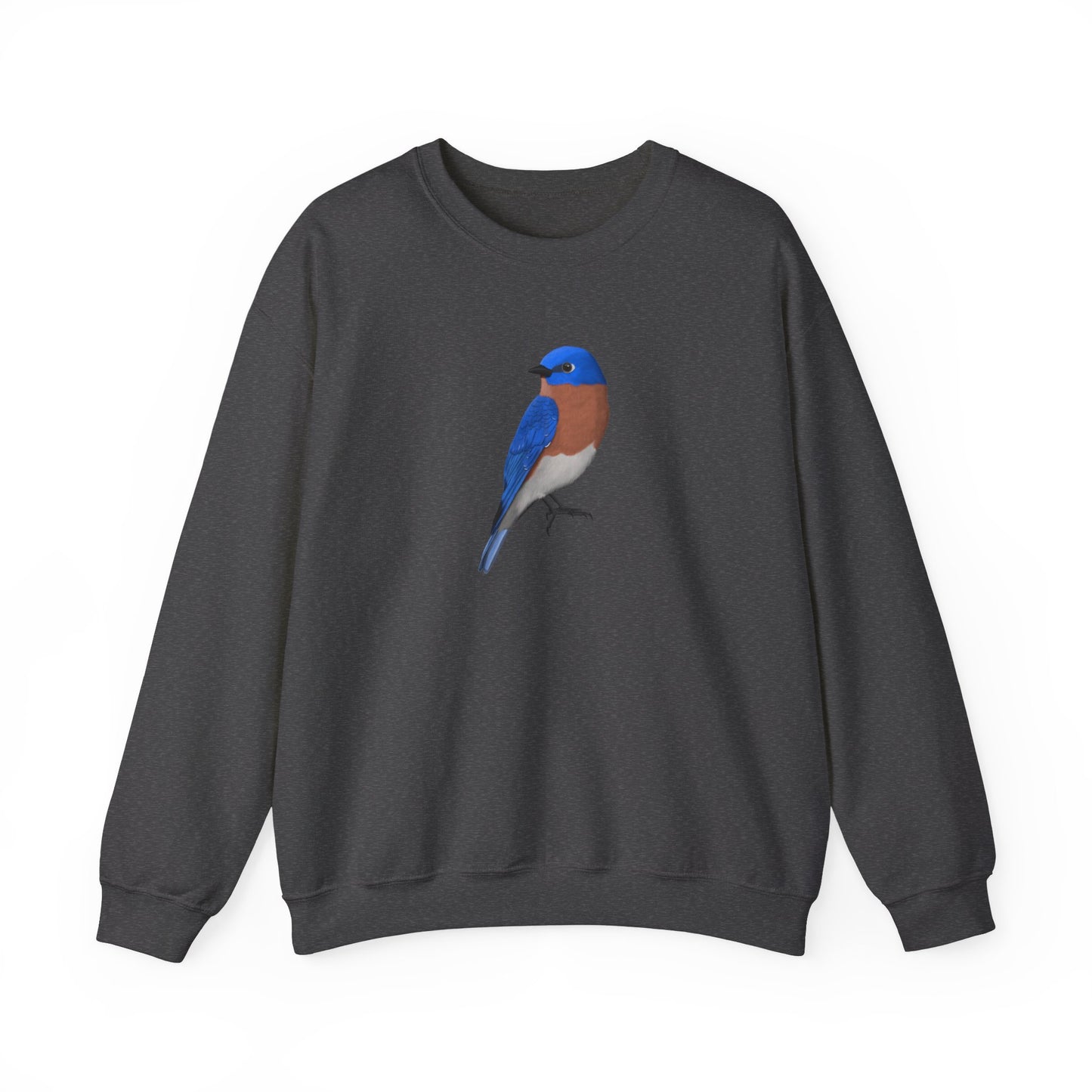 Bluebird Bird Watcher Biologist Crewneck Sweatshirt