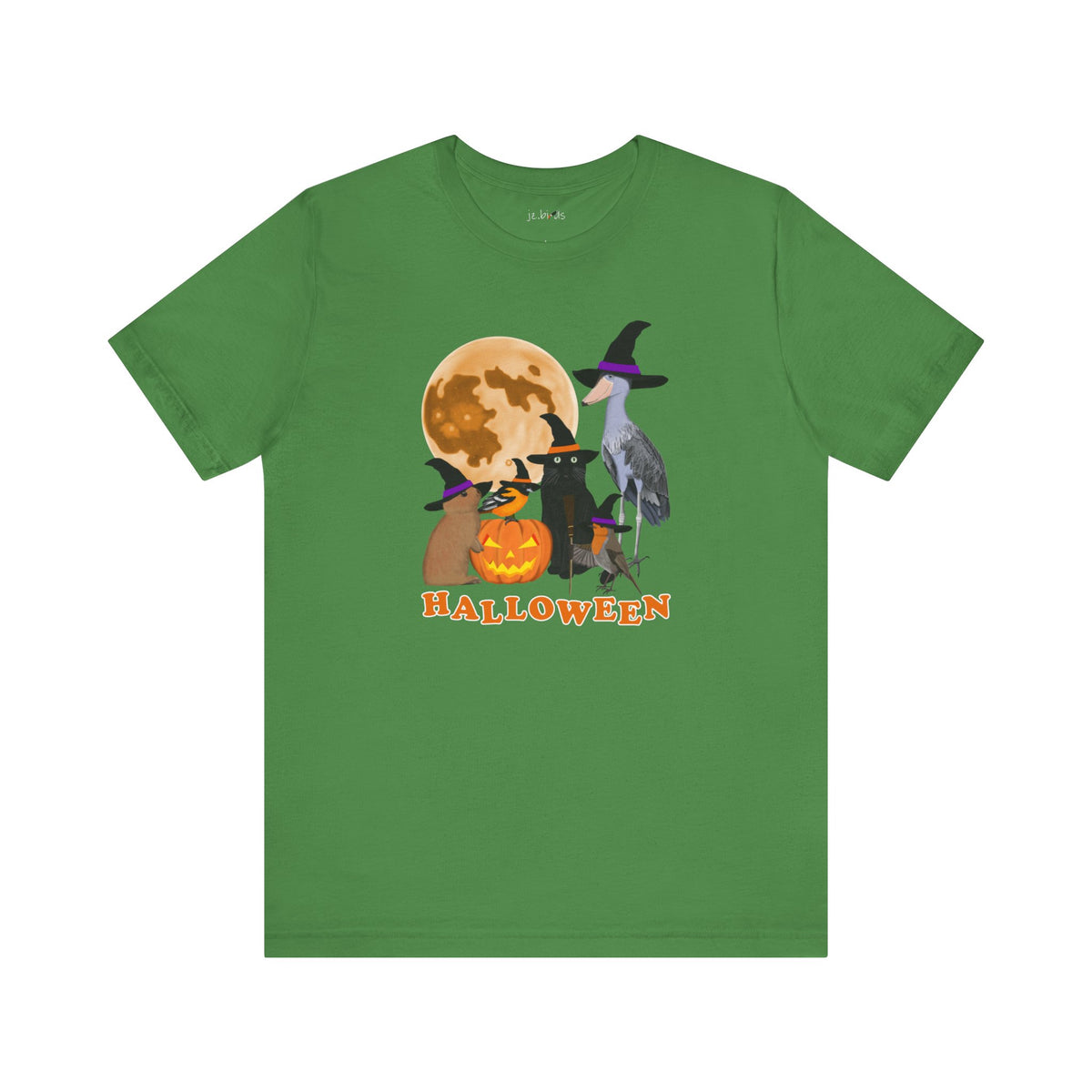 Baltimore Oriole, Shoebill and Robin T-Shirt on bird background